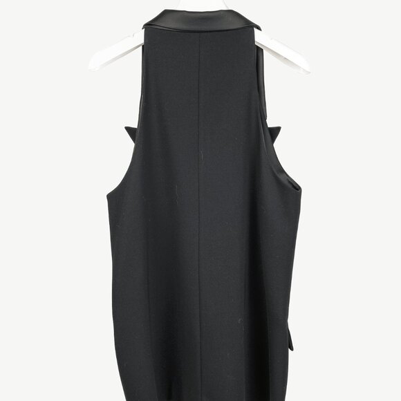 Dorothee Schumacher Emotional Essence Black Double-Breasted Tuxedo Vest - Picture 3 of 10
